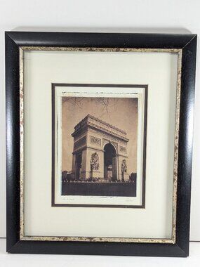 Arc De Triomphe, Paris signed framed art print by Michael Bryant, Art in Motion